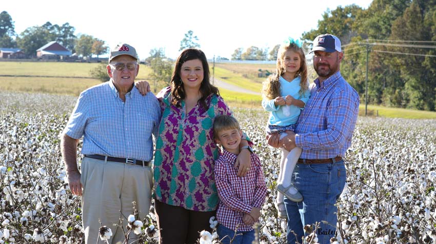 Gillooly family with Grandpa